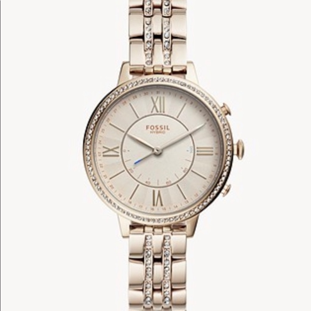 FOSSIL Hybrid Smartwatch New In Box Pastel Pink